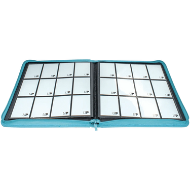 Techzone Geelong ULTRA PRO Binder - 12 pocket Zippered PRO Binder - Light Blue
